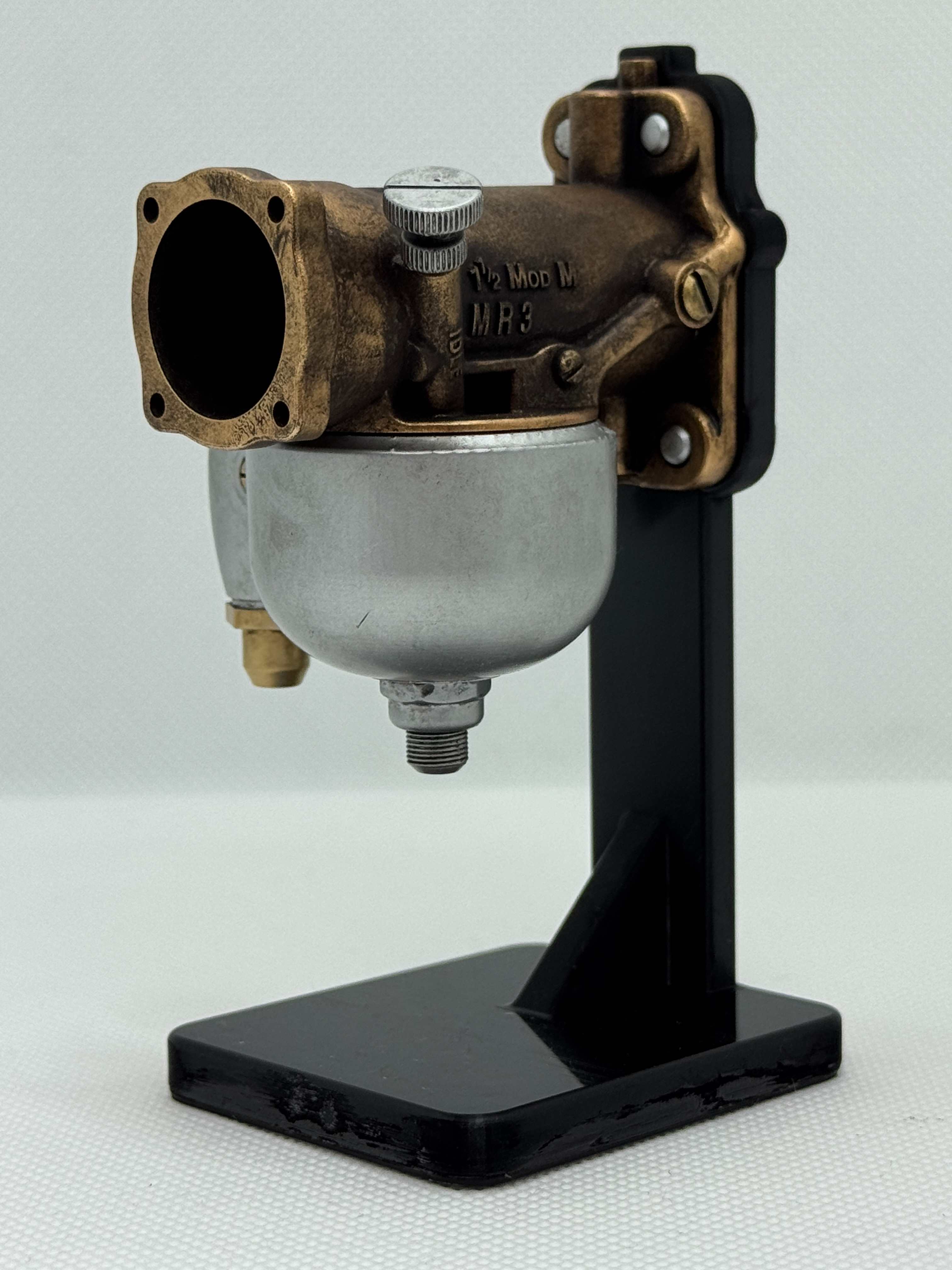 1/2スケール リンカート MR-3 キャブレターモデル｜光造形3Dプリント製 精密塗装｜鋳物質感を再現したクラシックパーツ模型