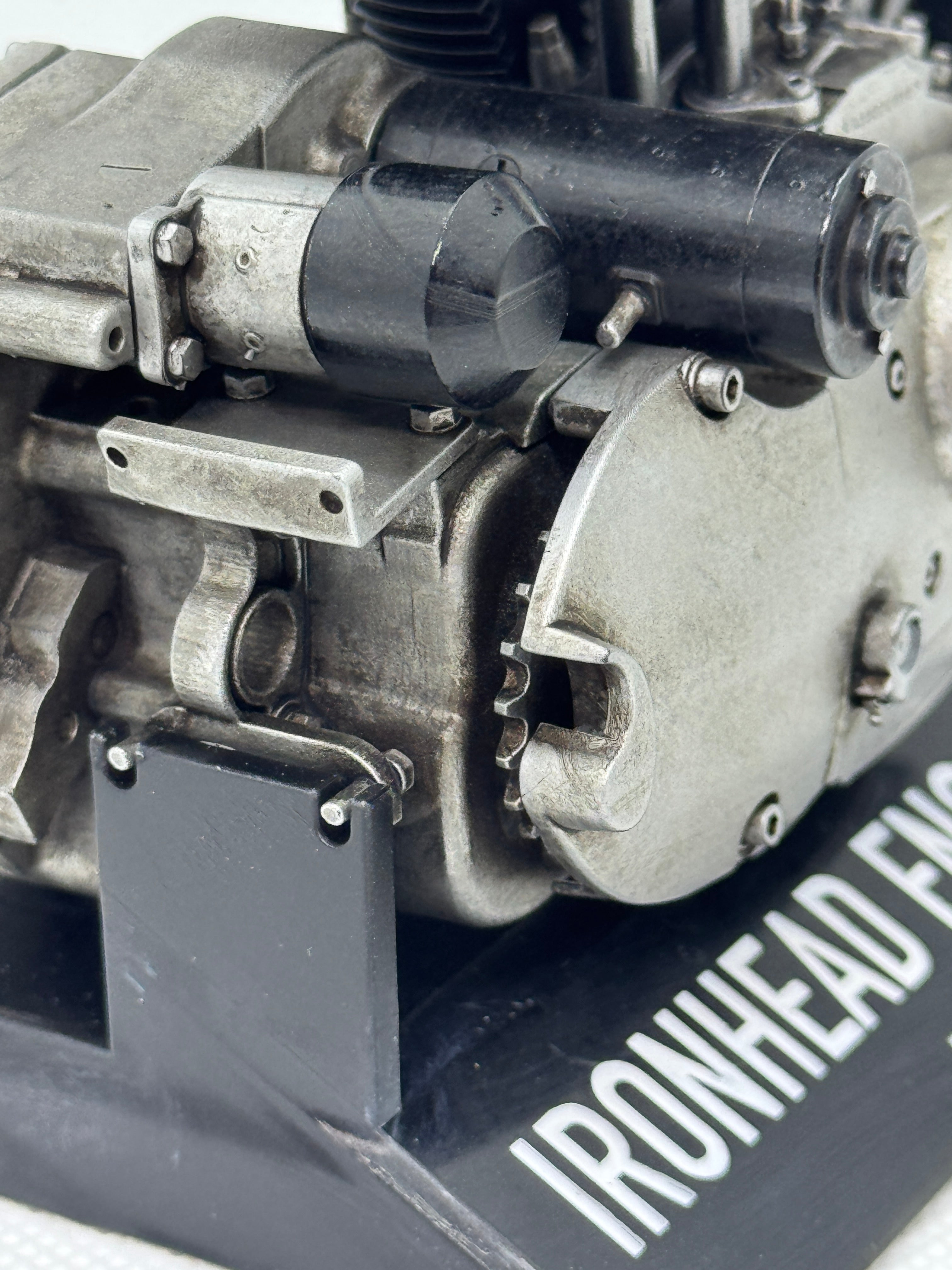 1/6 Scale Ironhead Sportster Engine | Iron-Cylinder XL Replica