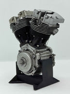 1/6スケール ショベルヘッドツースロートキャブエンジンモデル｜光造形3Dプリント＆エイジング塗装仕上げ｜リアルディスプレイモデル