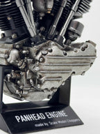 1/6スケール パンヘッドエンジンモデル｜1954-62 カムカバー4本リブ｜ロッカーカバーDリング｜光造形3Dプリント 精密塗装仕上げ