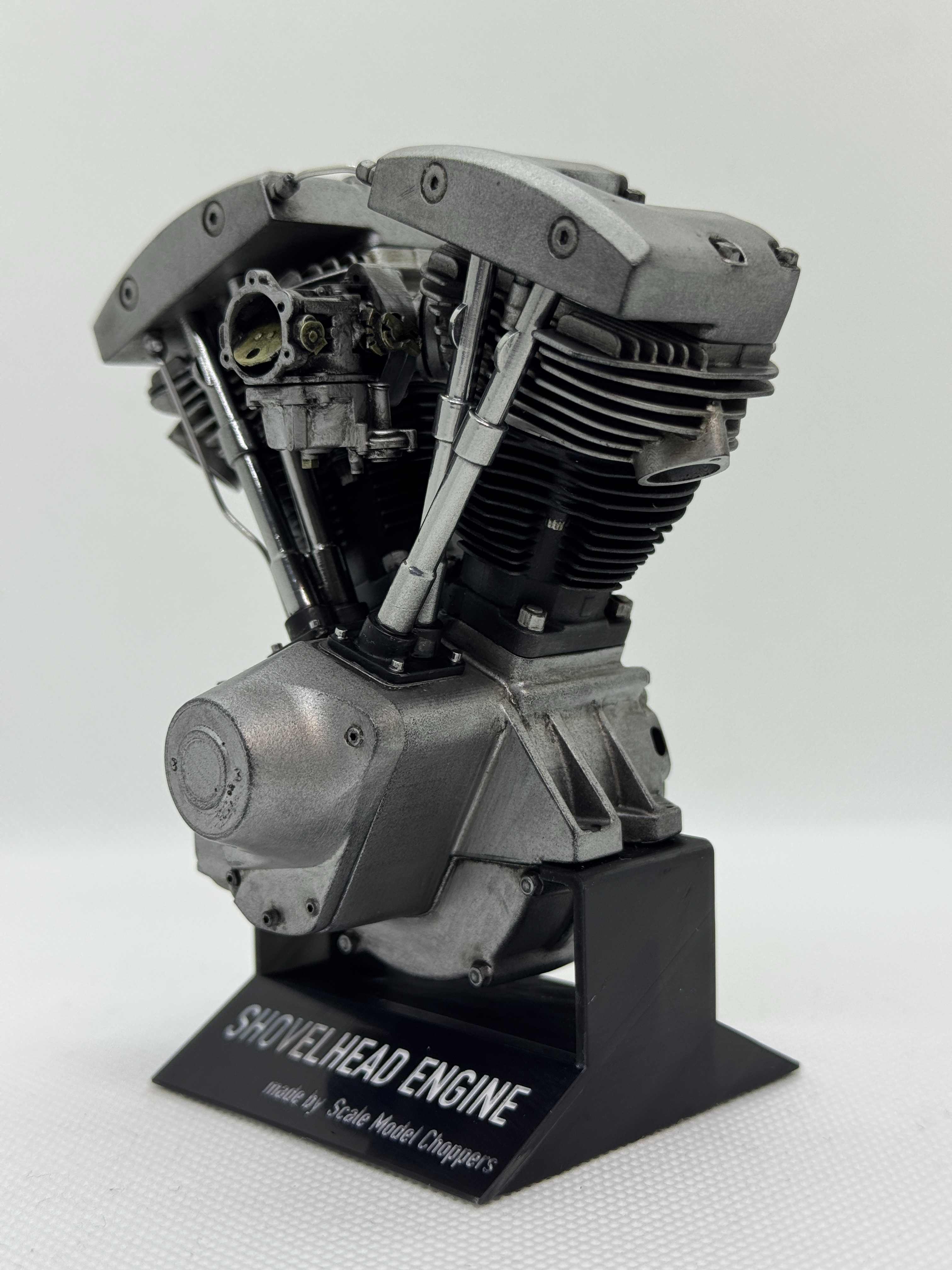 ショベルヘッド エンジンモデル 1/6スケール｜ケイヒンバタフライ