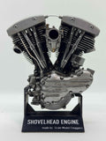 1/6スケール パンショベル エンジンモデル｜S&S Bキャブレター｜パンヘッド×ショベルヘッド 精密再現モデル