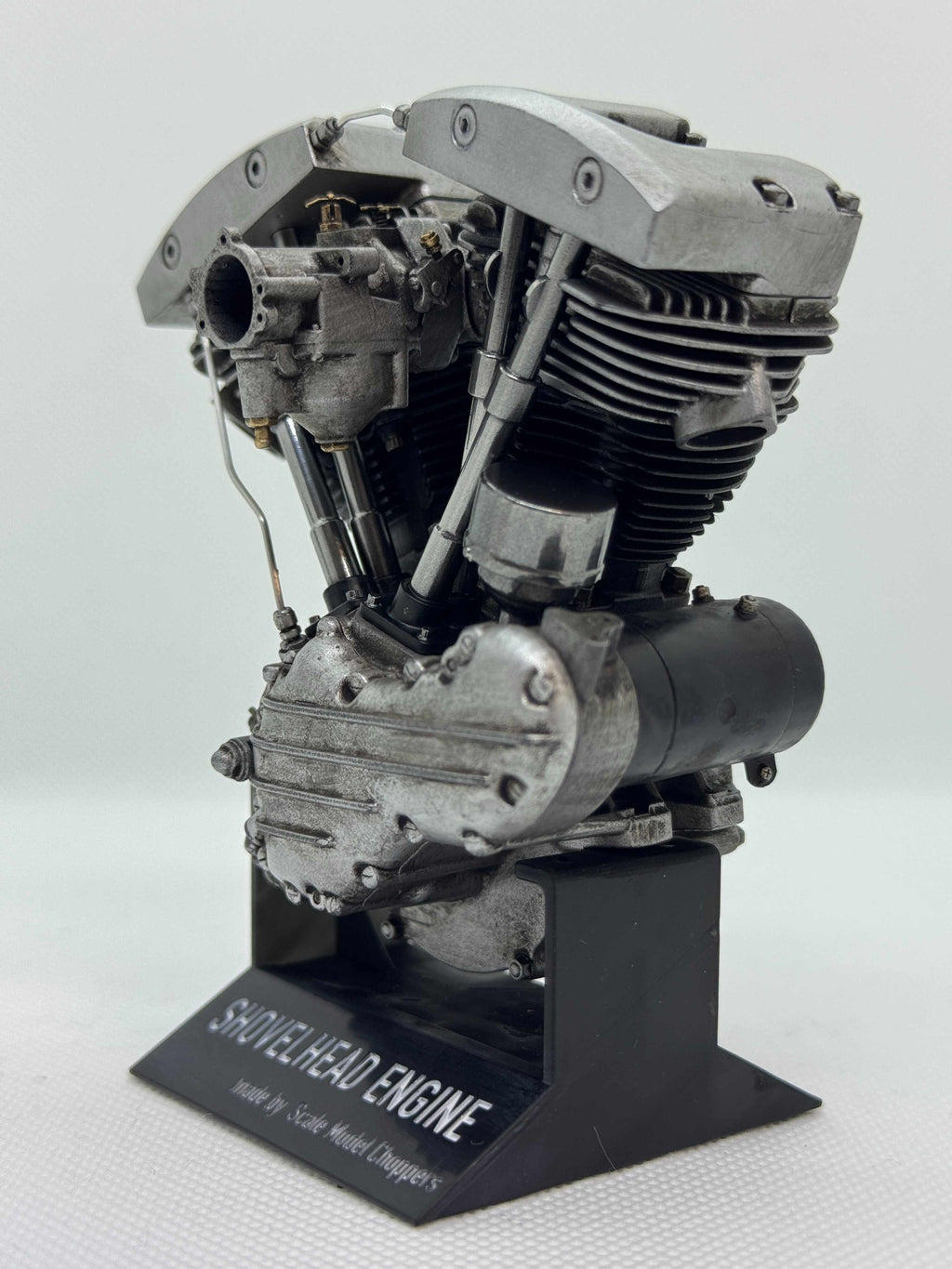 1/6スケール パンショベル エンジンモデル｜S&S Bキャブレター｜パンヘッド×ショベルヘッド 精密再現モデル