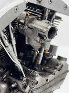 1/6スケール パンショベル エンジンモデル｜S&S Bキャブレター｜パンヘッド×ショベルヘッド 精密再現モデル