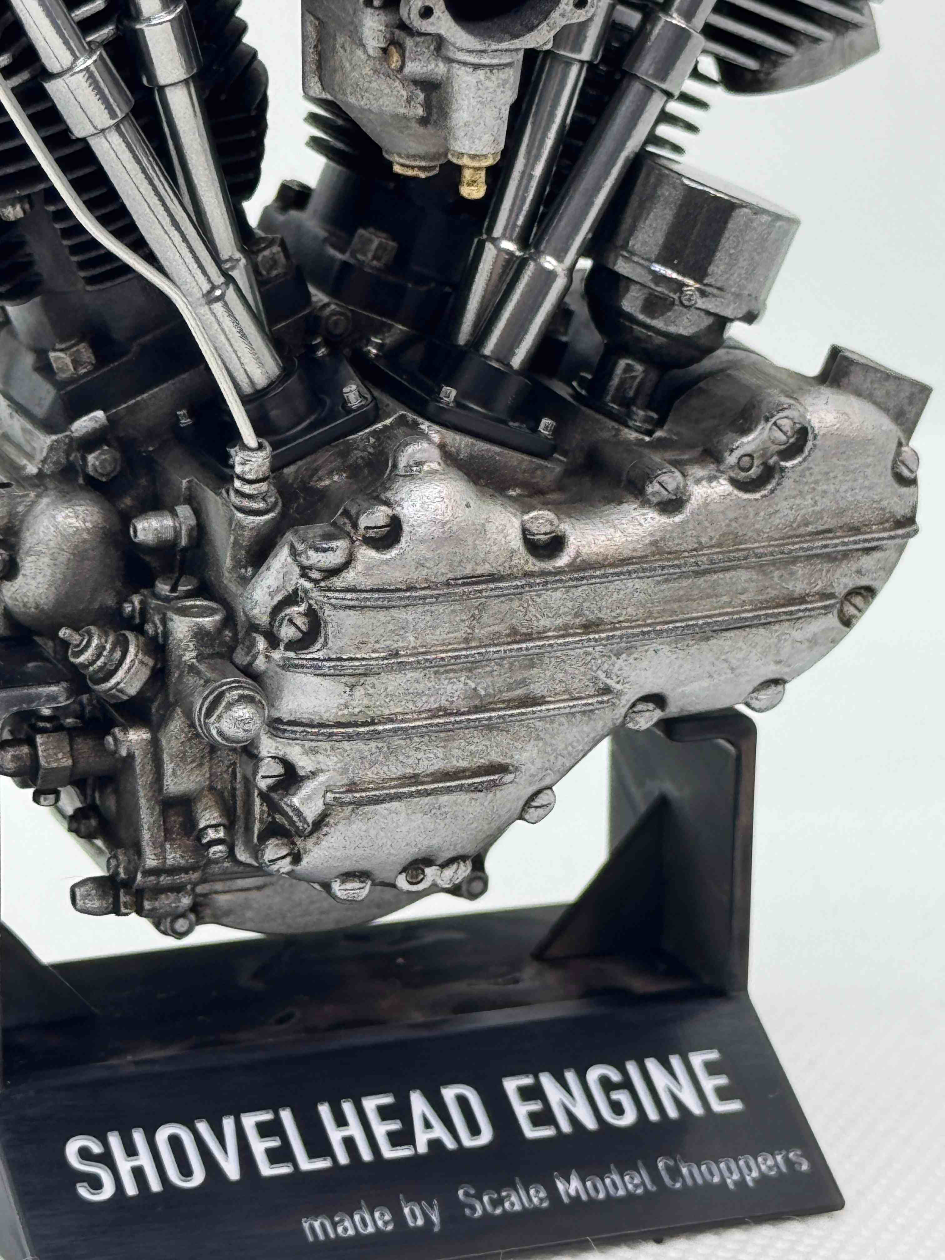 1/6スケール パンショベル エンジンモデル｜S&S Bキャブレター｜パンヘッド×ショベルヘッド 精密再現モデル