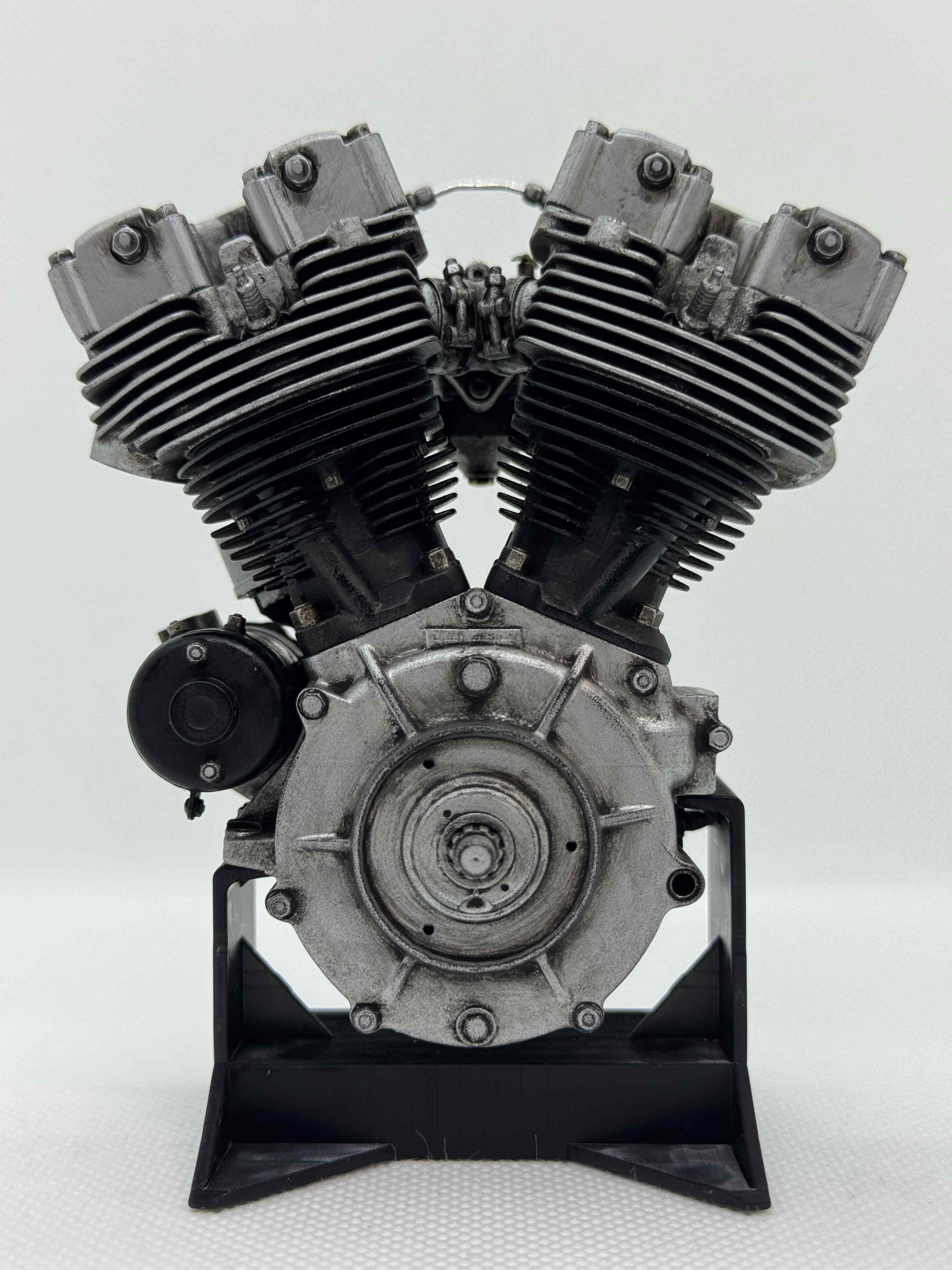 1/6スケール パンショベル エンジンモデル｜S&S Bキャブレター｜パンヘッド×ショベルヘッド 精密再現モデル