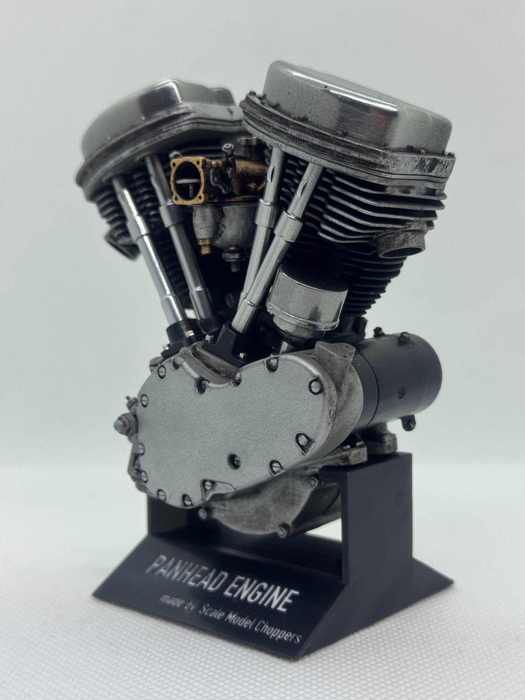 1/6スケール 1965年型 パンヘッド エンジンモデル｜セルスターター初搭載最終型｜光造形3Dプリント 精密塗装仕上げ