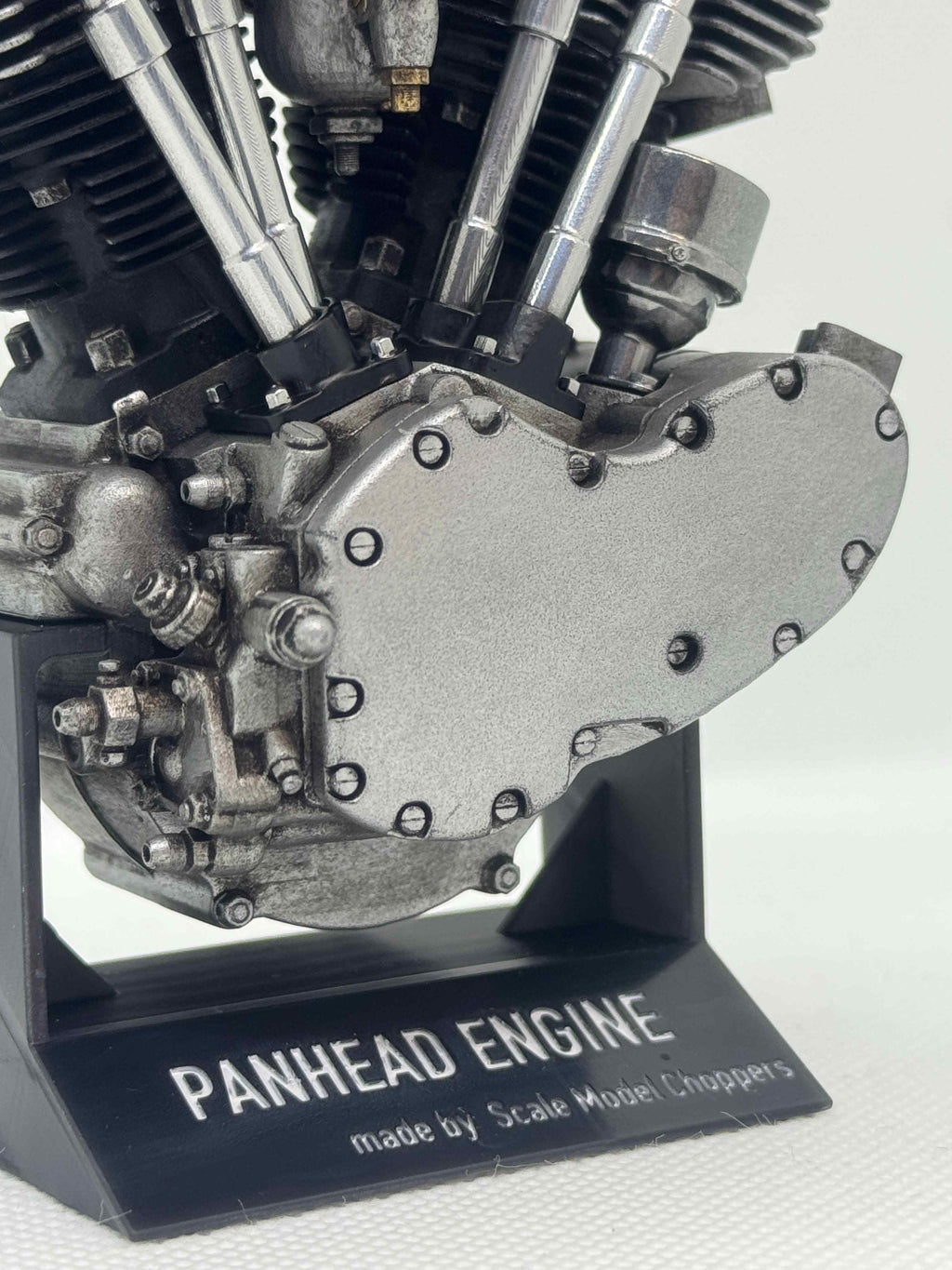 1/6スケール 1965年型 パンヘッド エンジンモデル｜セルスターター初搭載最終型｜光造形3Dプリント 精密塗装仕上げ