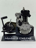1/6スケール Harley-Davidson Model B エンジンモデル（1926–1934）｜単気筒サイドバルブ｜光造形3Dプリント