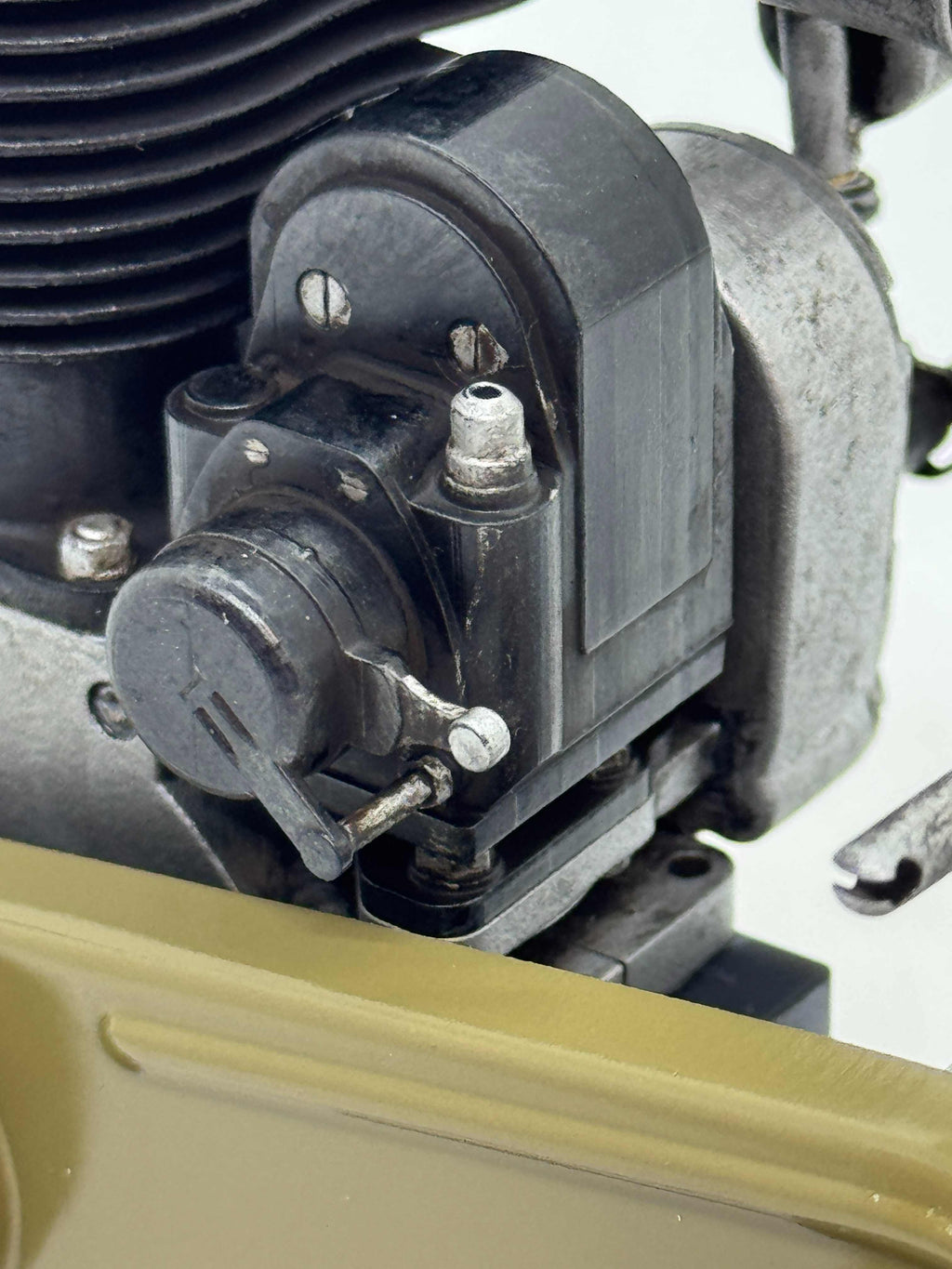 1/6スケール Harley-Davidson Model B エンジンモデル（1926–1934）｜単気筒サイドバルブ｜光造形3Dプリント
