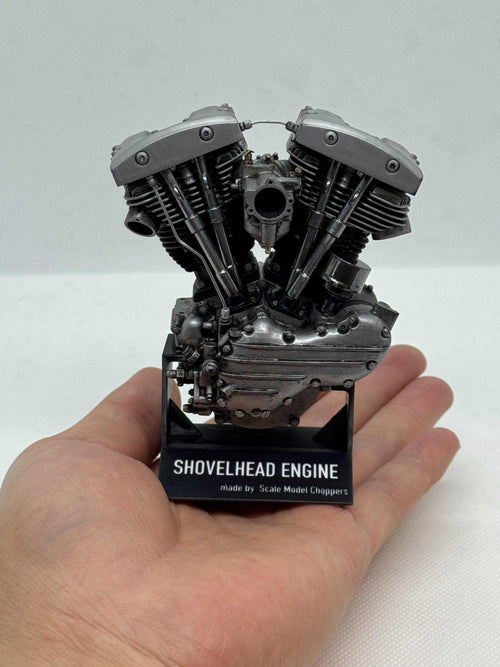 1/6スケール パンショベル エンジンモデル｜S&S Bキャブレター｜パンヘッド×ショベルヘッド 精密再現モデル