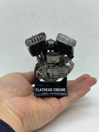 1/6 Scale Flathead Morris Magneto Engine Model | Stereolithography 3D Printed with Precision Paint Finish | 3D Representation of the Origins of Vintage V-Twin Engines