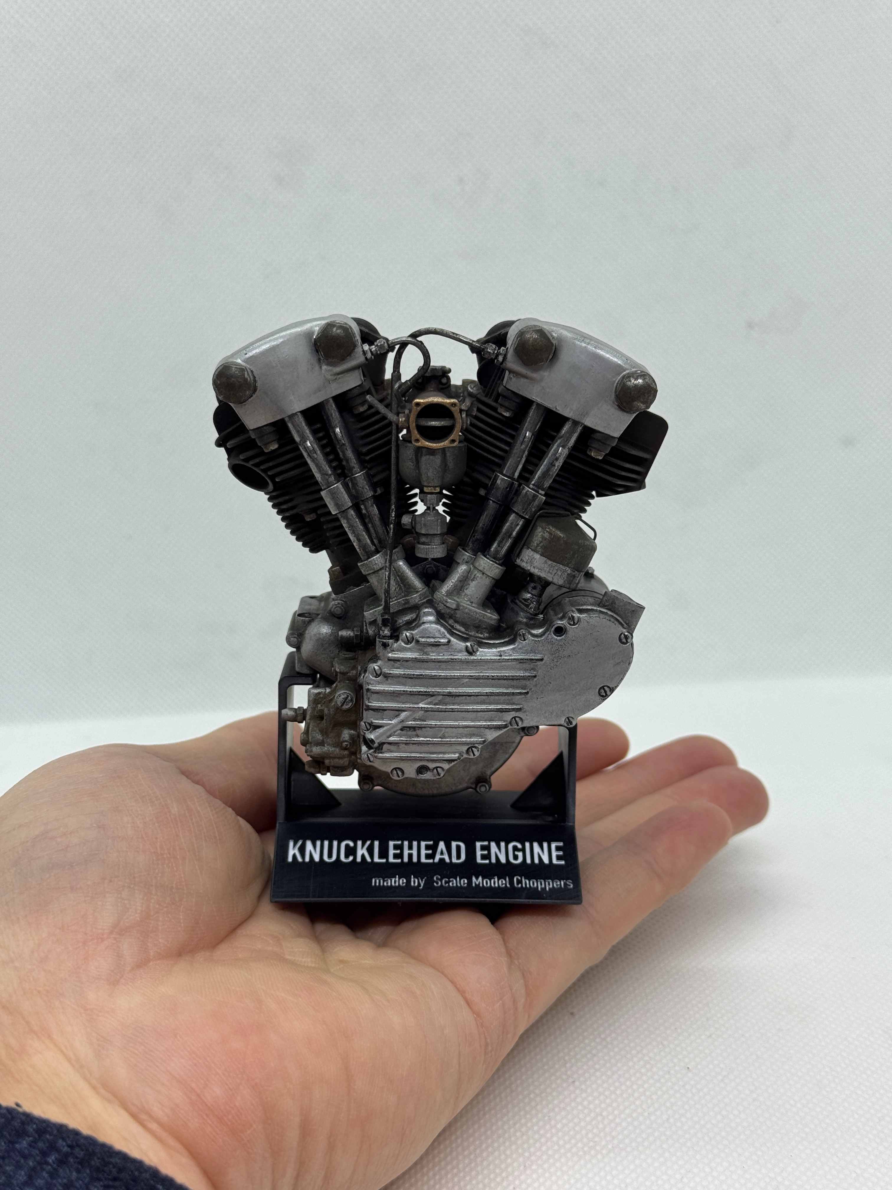 1/6スケール ナックルヘッド リアルエイジング エンジン模型 | Scale