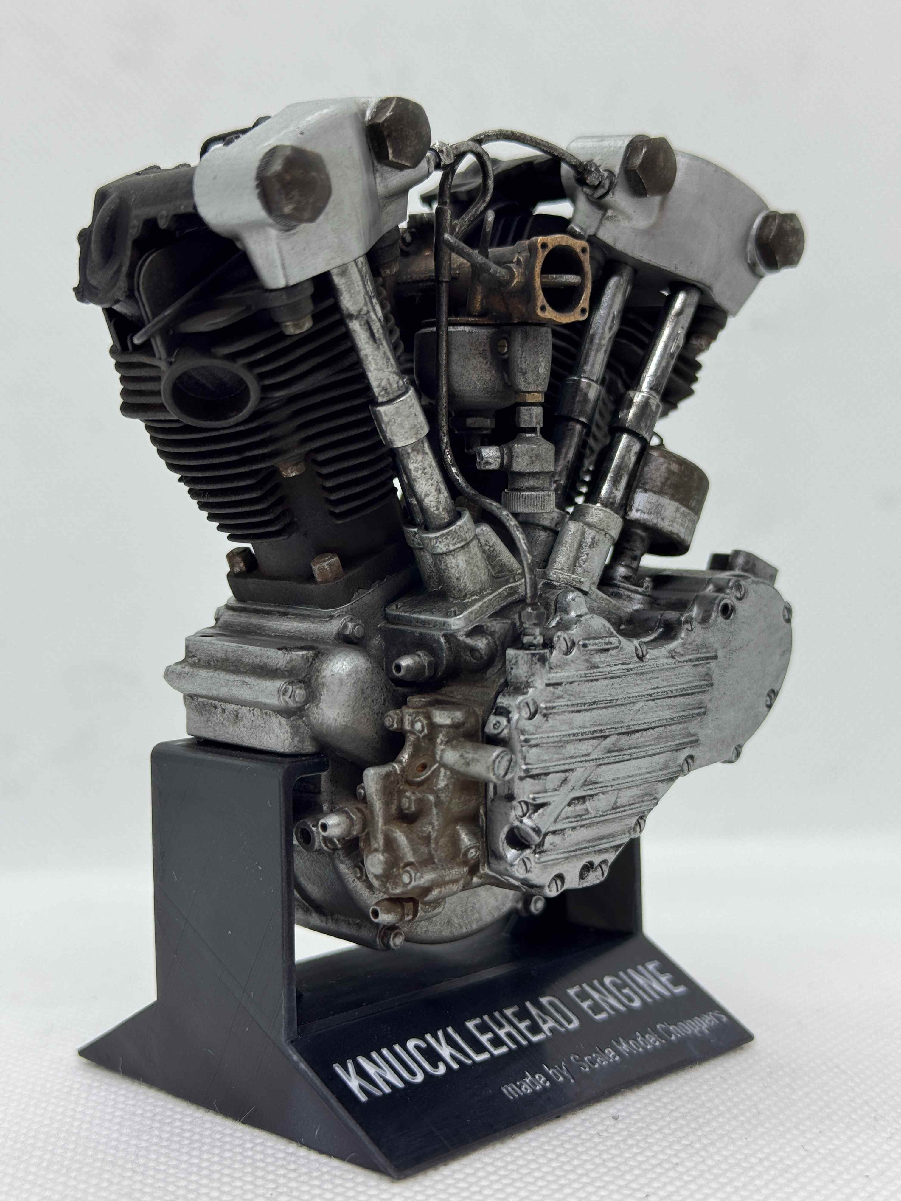 1/6スケール ナックルヘッド リアルエイジングモデル｜光造形3Dプリント製 精密塗装仕様