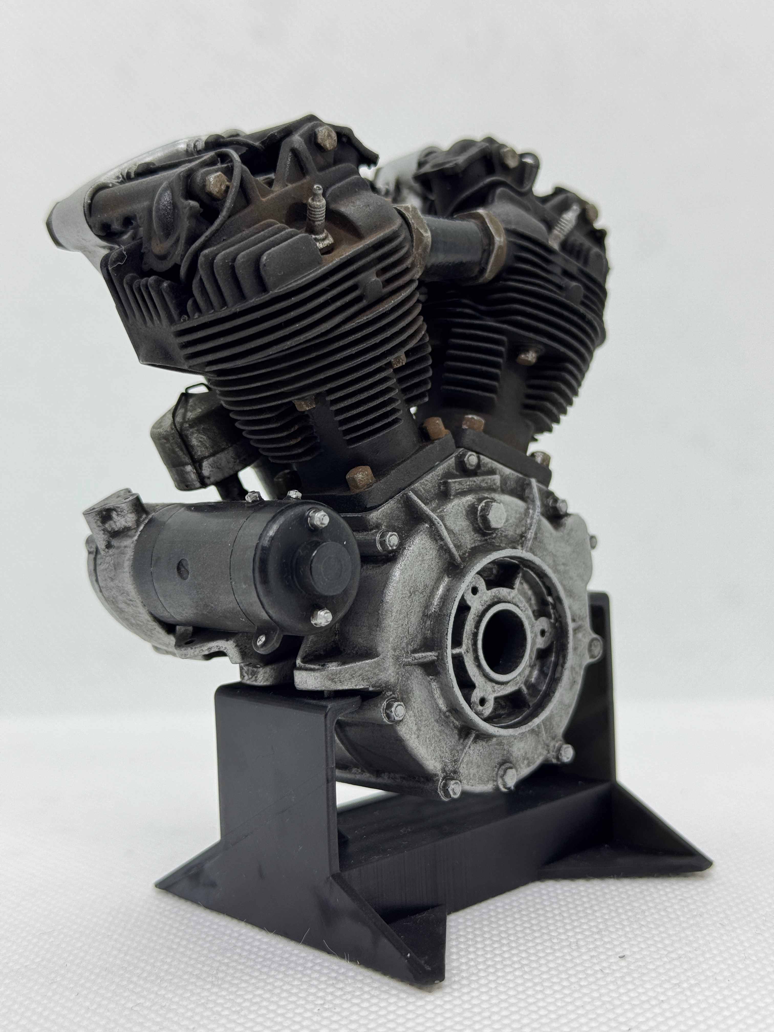 1/6スケール ナックルヘッド リアルエイジングモデル｜光造形3Dプリント製 精密塗装仕様