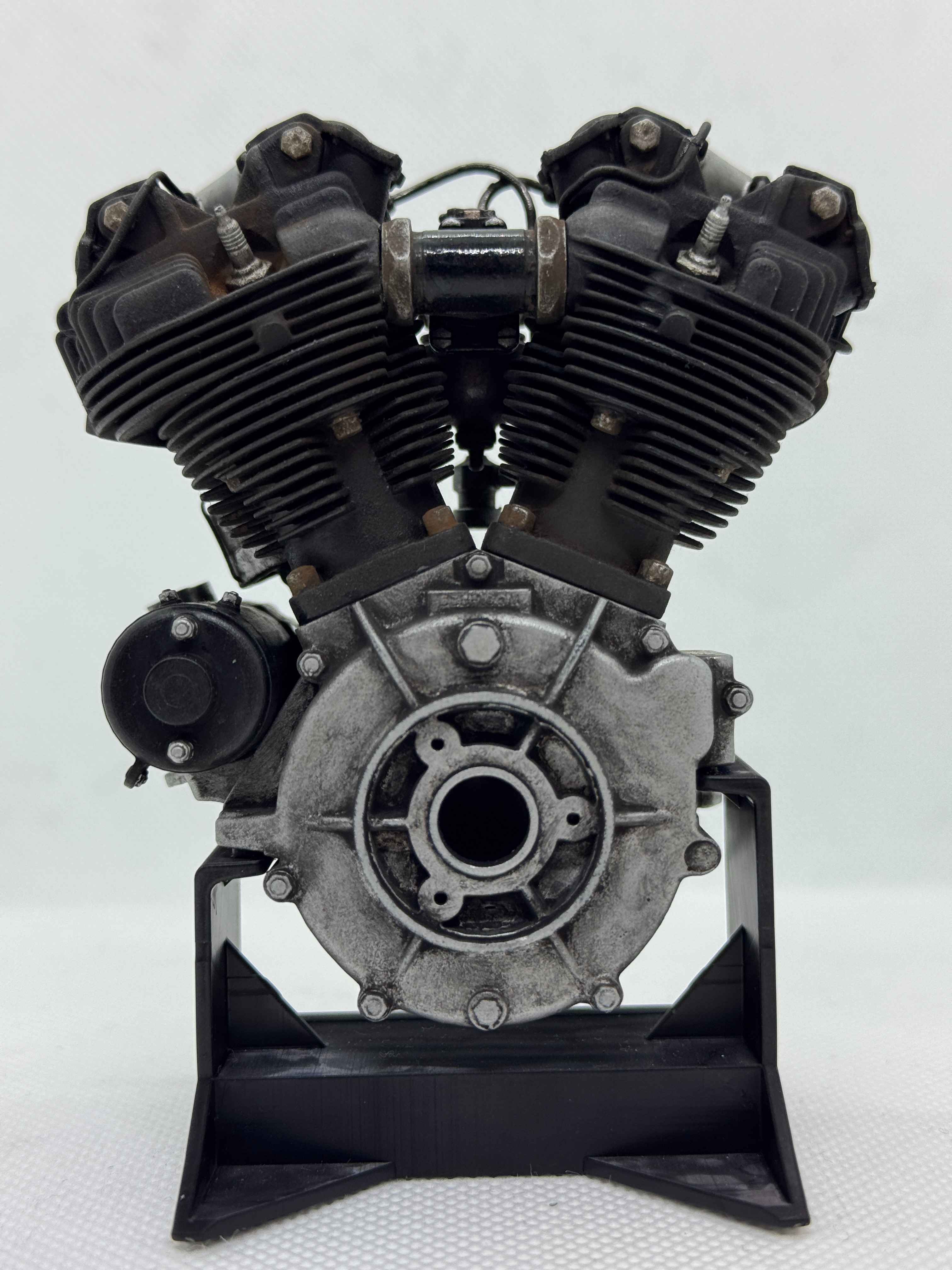 1/6スケール ナックルヘッド リアルエイジングモデル｜光造形3Dプリント製 精密塗装仕様