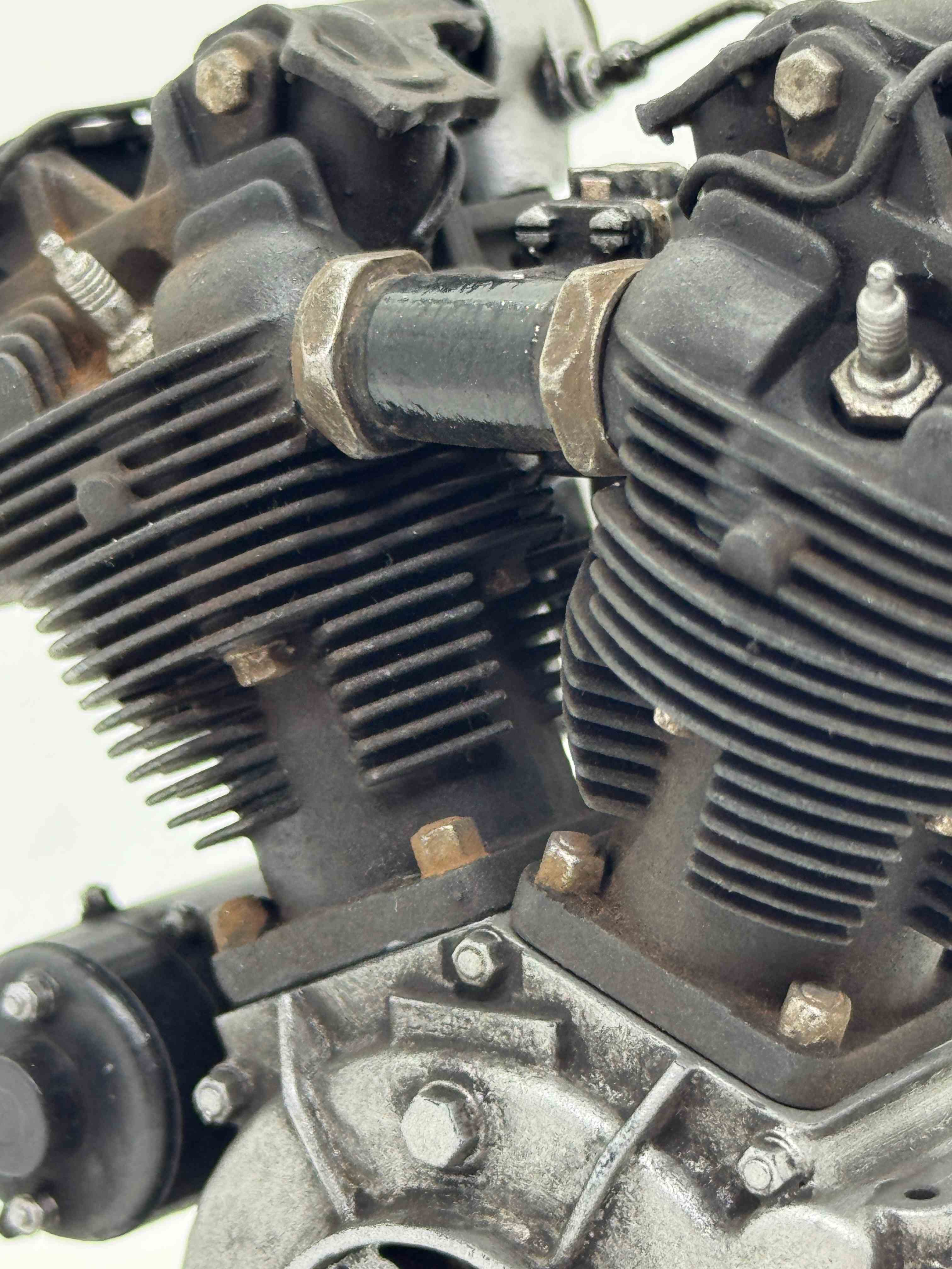 1/6スケール ナックルヘッド リアルエイジングモデル｜光造形3Dプリント製 精密塗装仕様