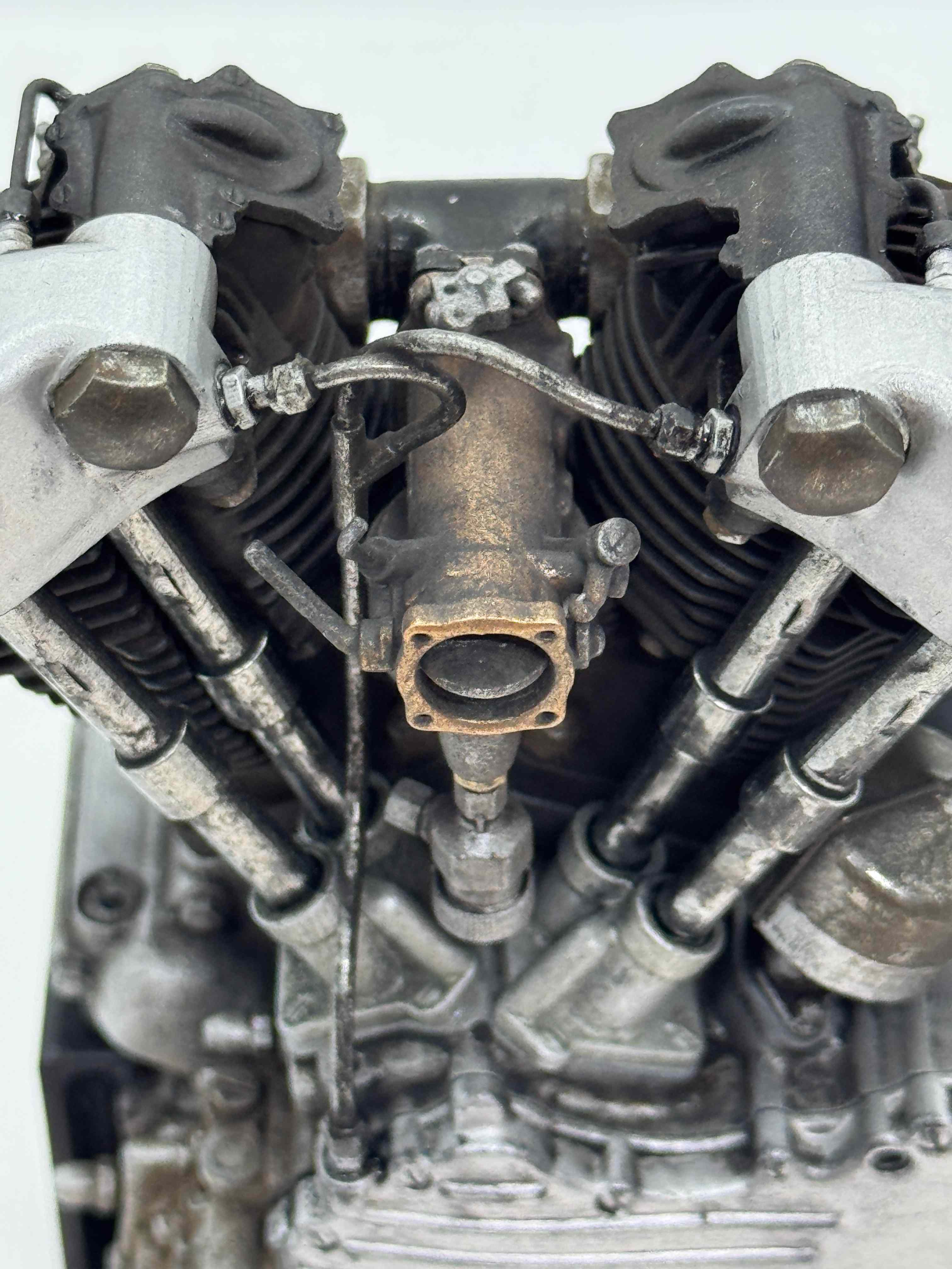 1/6スケール ナックルヘッド リアルエイジングモデル｜光造形3Dプリント製 精密塗装仕様