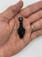 Vintage Spark Plug | Resin Keychain