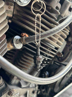 Vintage Spark Plug | Resin Keychain