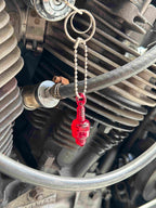 Vintage Spark Plug | Resin Keychain