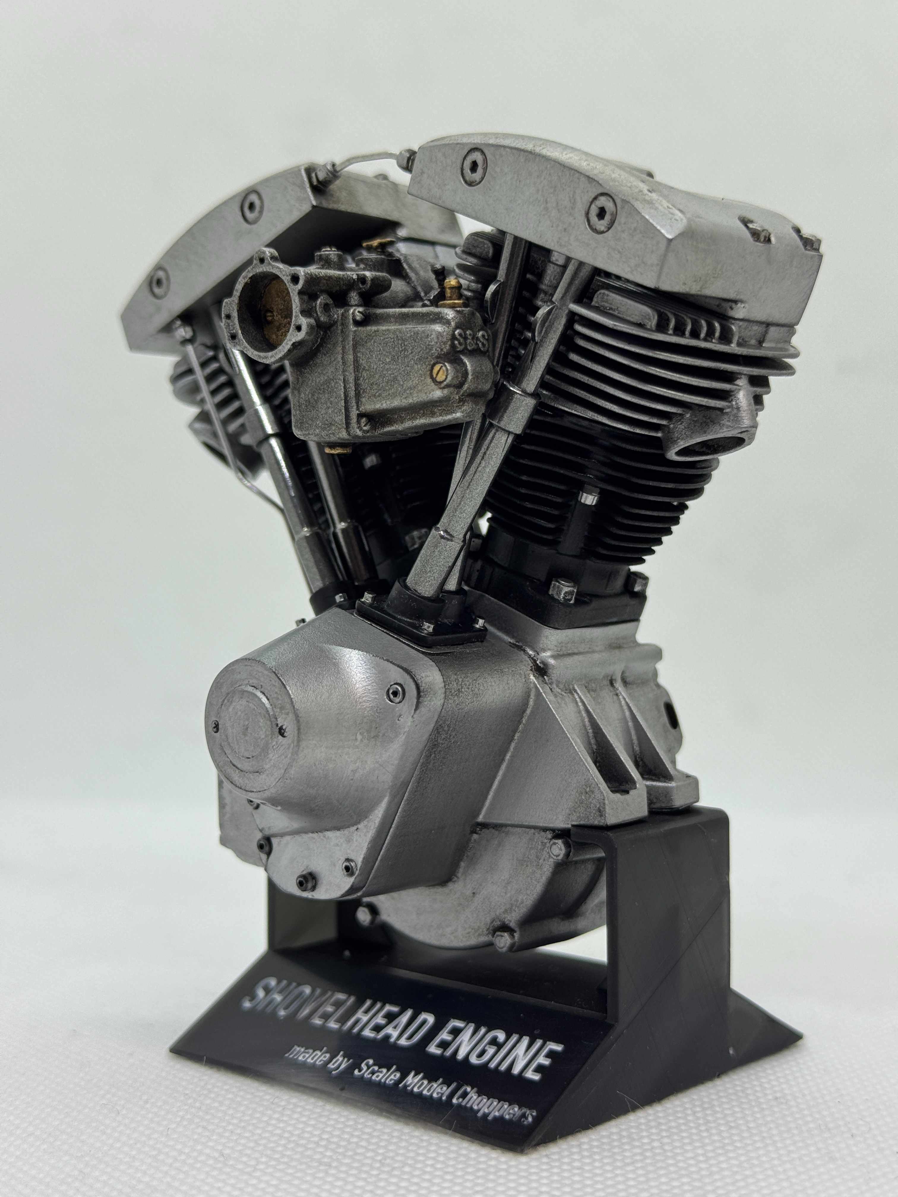 1/6スケール ショベルヘッドエンジンモデル｜S&S Lキャブ